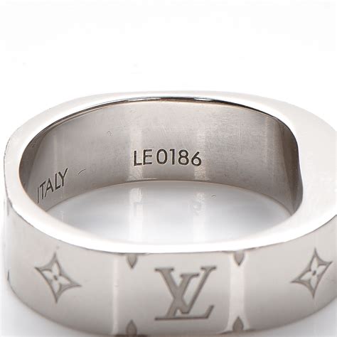 louis vuitton nanogram phone ring holder|Louis Vuitton nanogram ring silver.